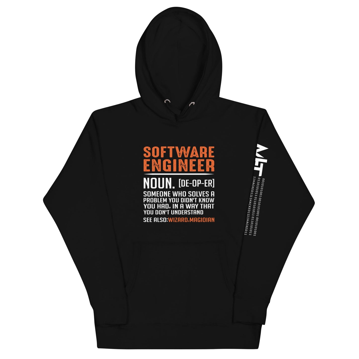 Software Engineer v1 - Unisex Hoodie by DarkByteGear