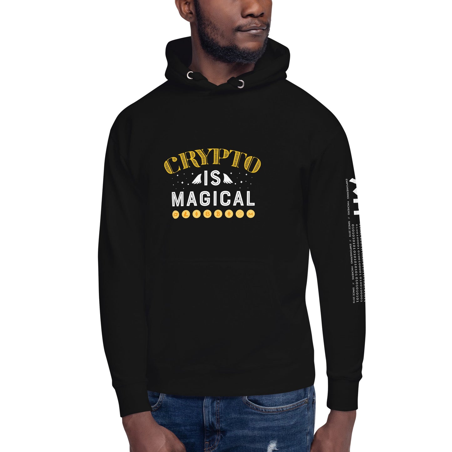 Crypto is Magical Unisex Hoodie by DarkByteGear