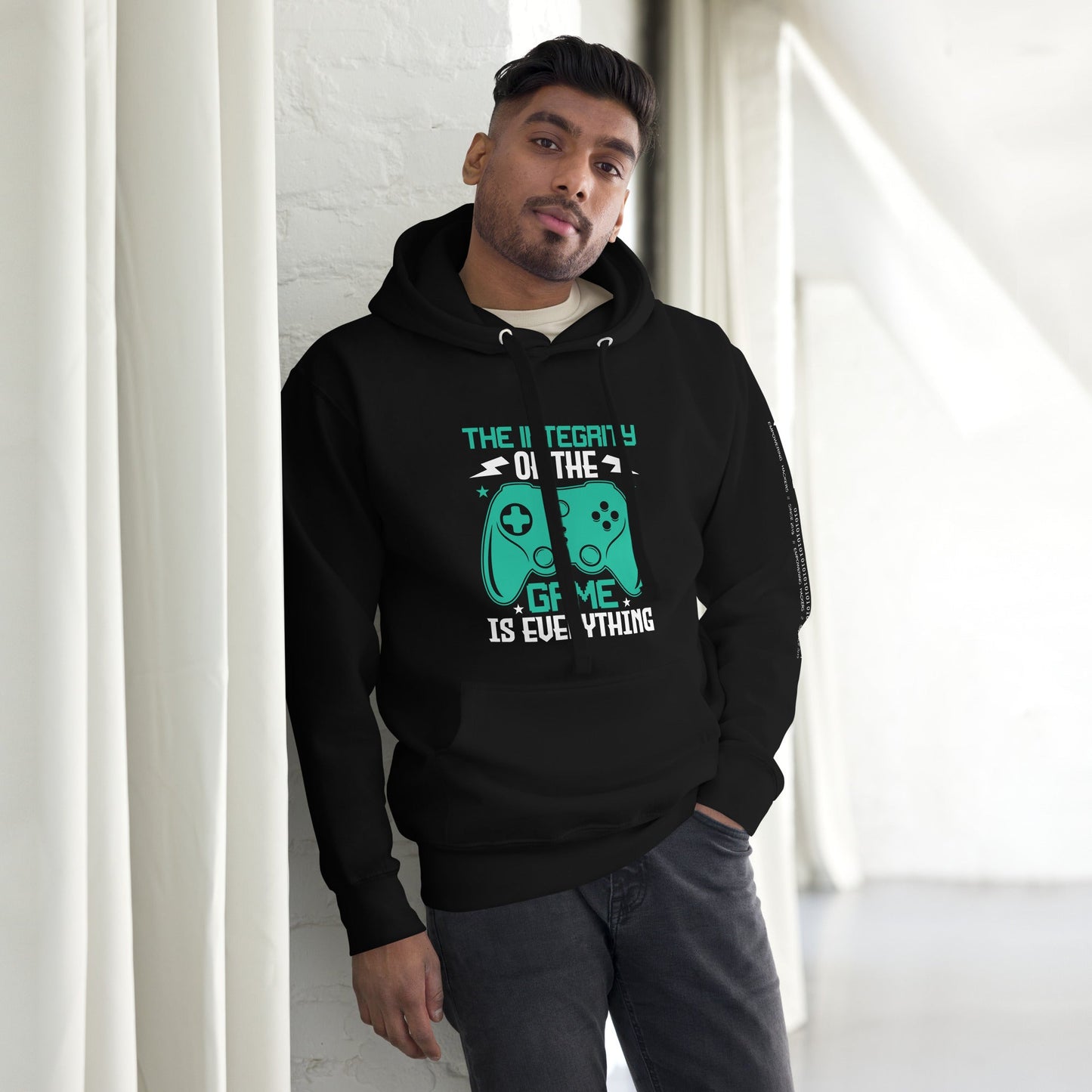 The Integrity of the Game is Everything (Swarna) - Unisex Hoodie by DarkByteGear