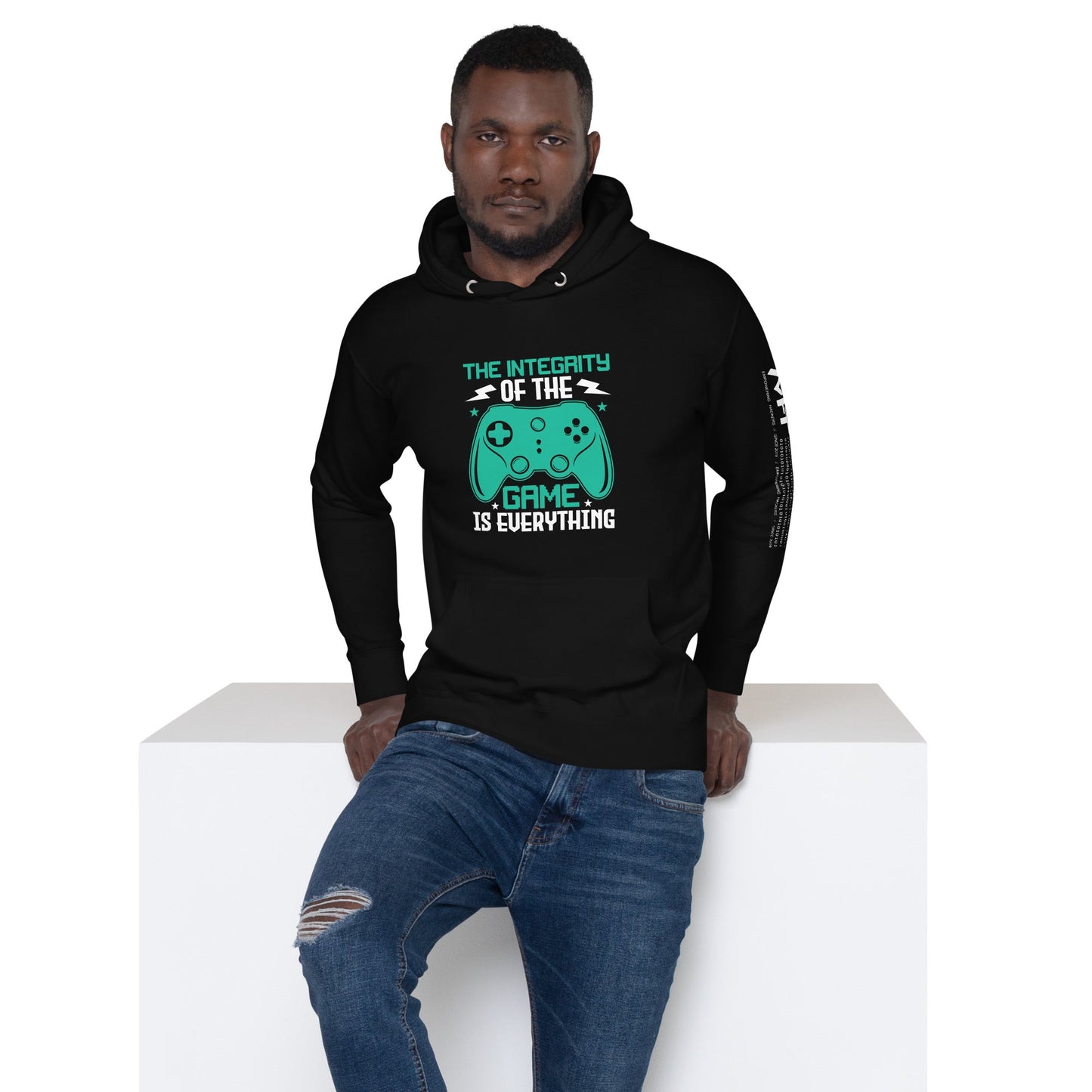 The Integrity of the Game is Everything (Swarna) - Unisex Hoodie by DarkByteGear