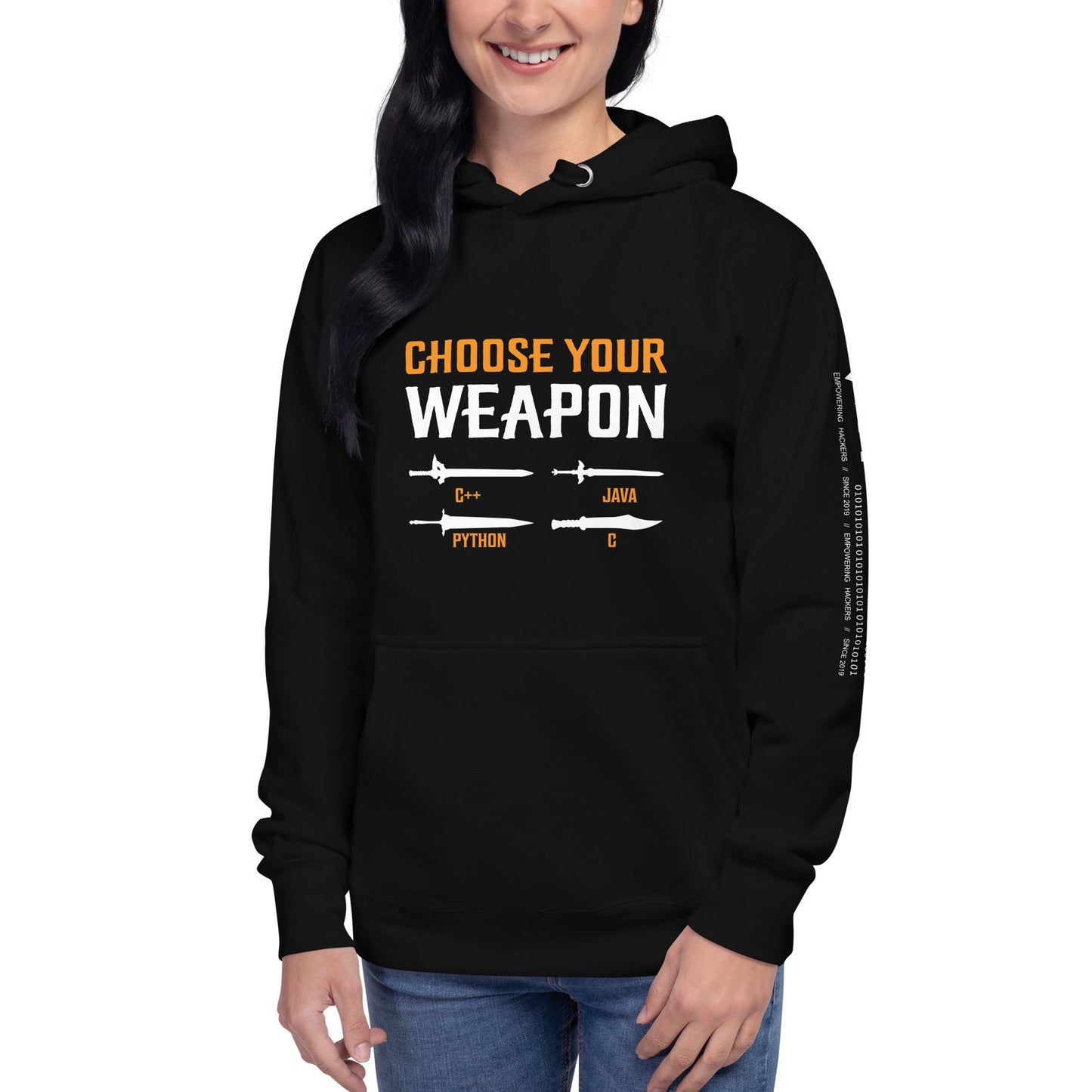 Choose Your Weapon Unisex Hoodie by DarkByteGear