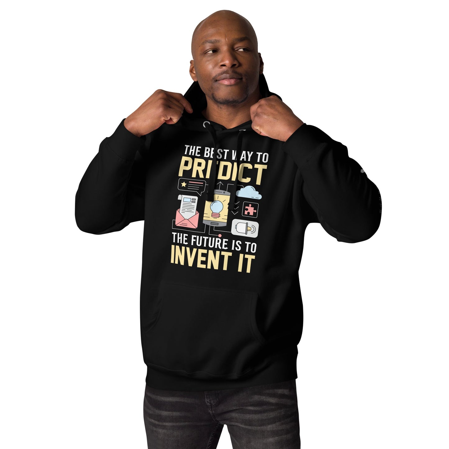 The Best Way to Predict Future is to invent it - Unisex Hoodie by DarkByteGear