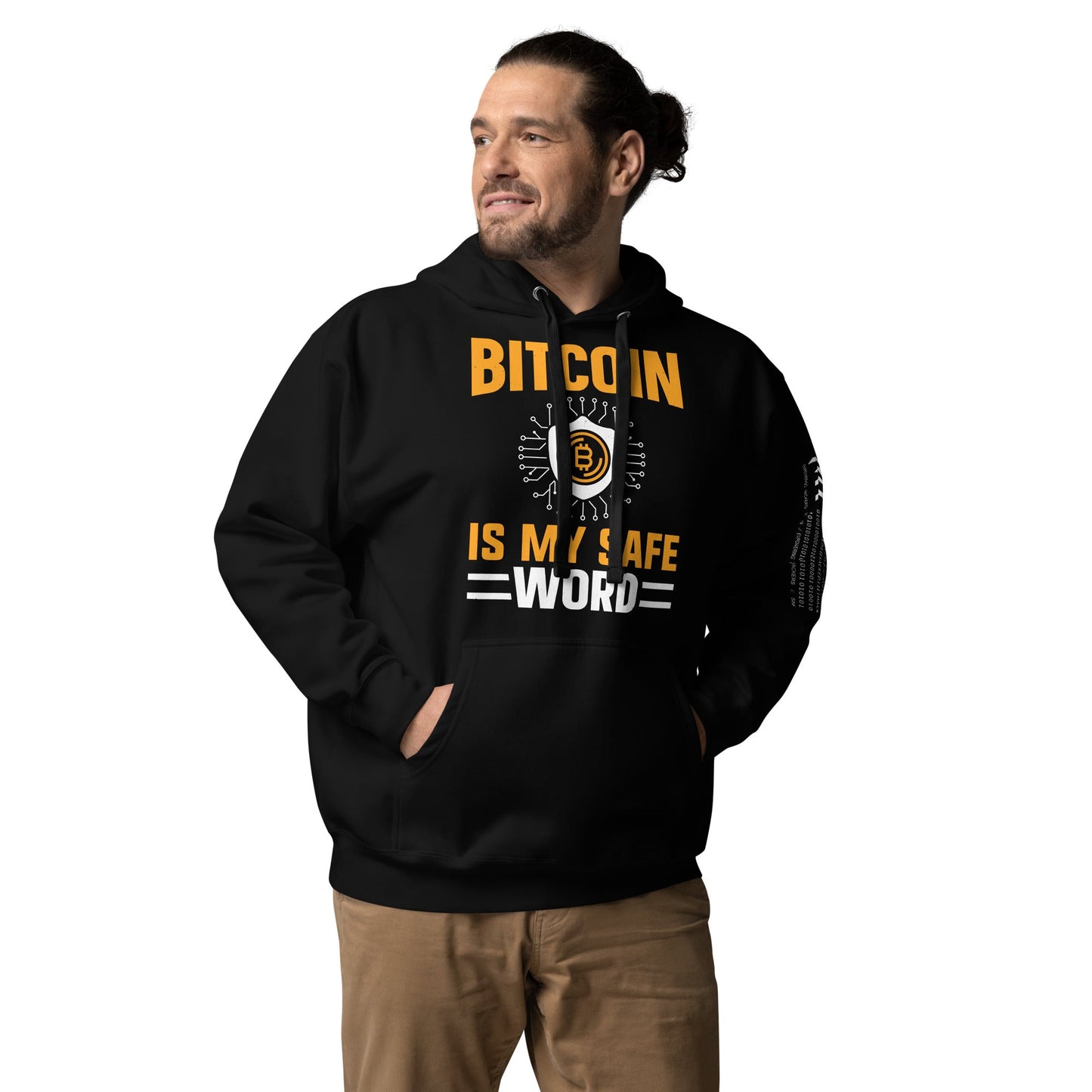 Bitcoin is My Safe Word - Unisex Hoodie by DarkByteGear