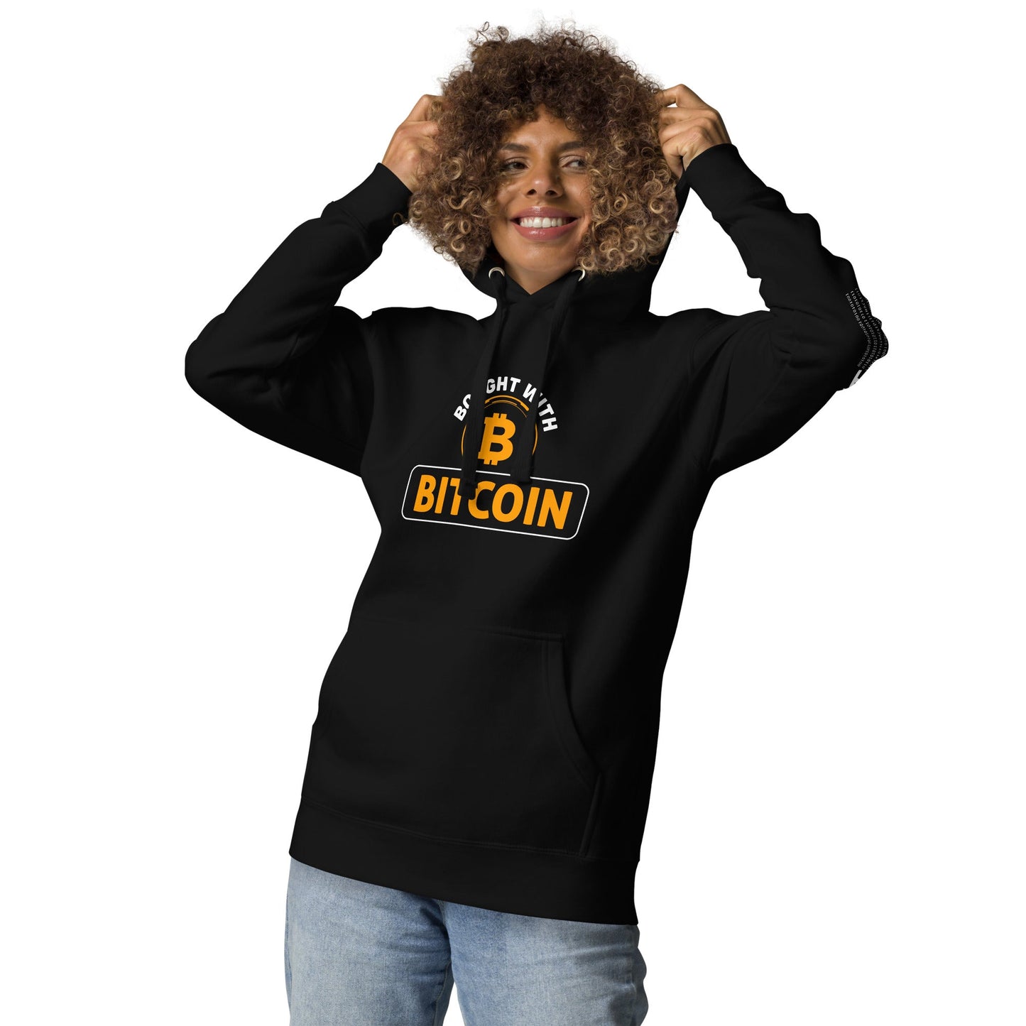 Bought with Bitcoin - Unisex Hoodie by DarkByteGear