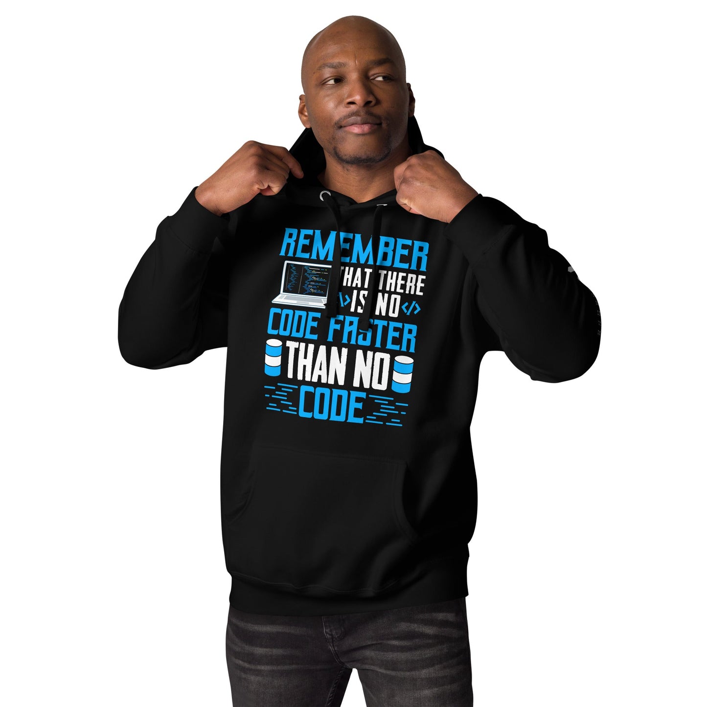 Remember! There is no code - Unisex Hoodie by DarkByteGear
