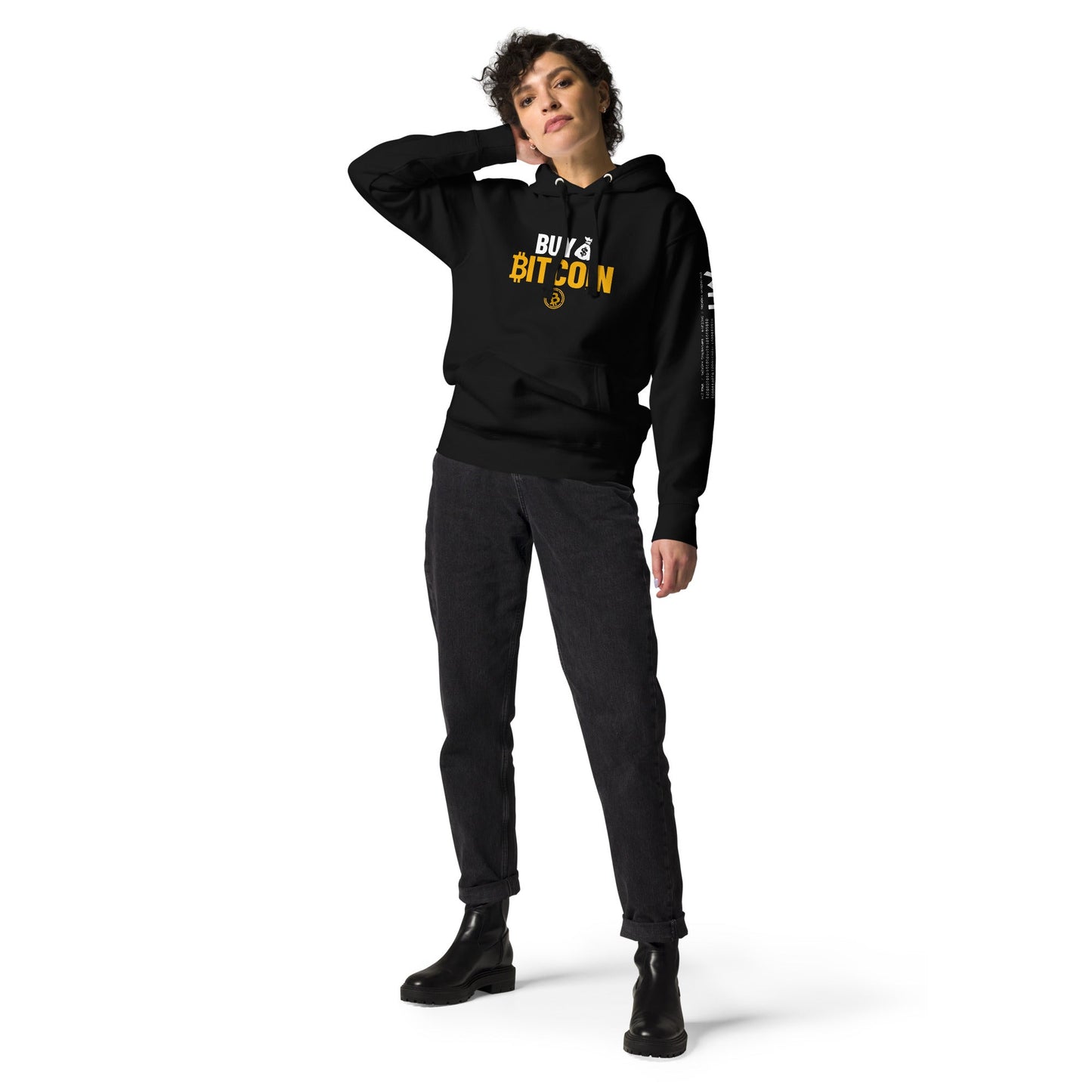 Buy Bitcoin Unisex Hoodie by DarkByteGear