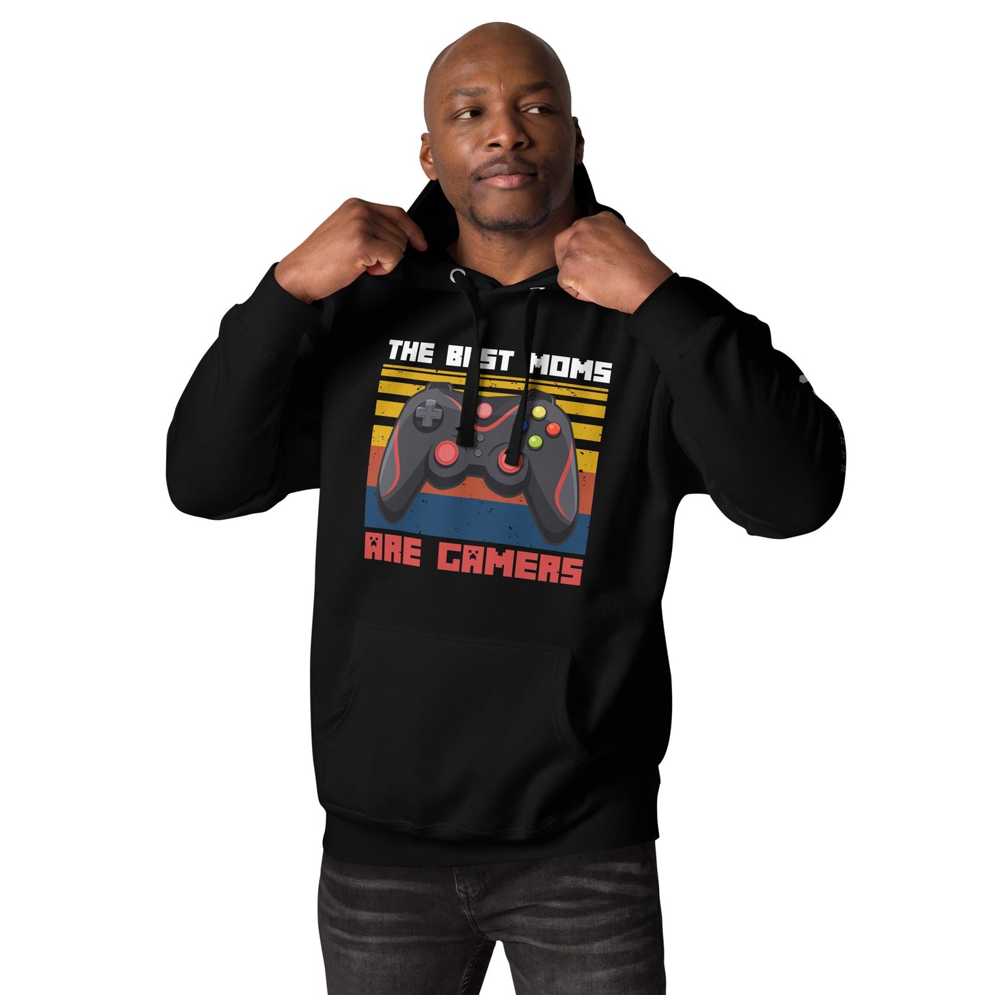 The best Moms are Gamers Unisex Hoodie by DarkByteGear