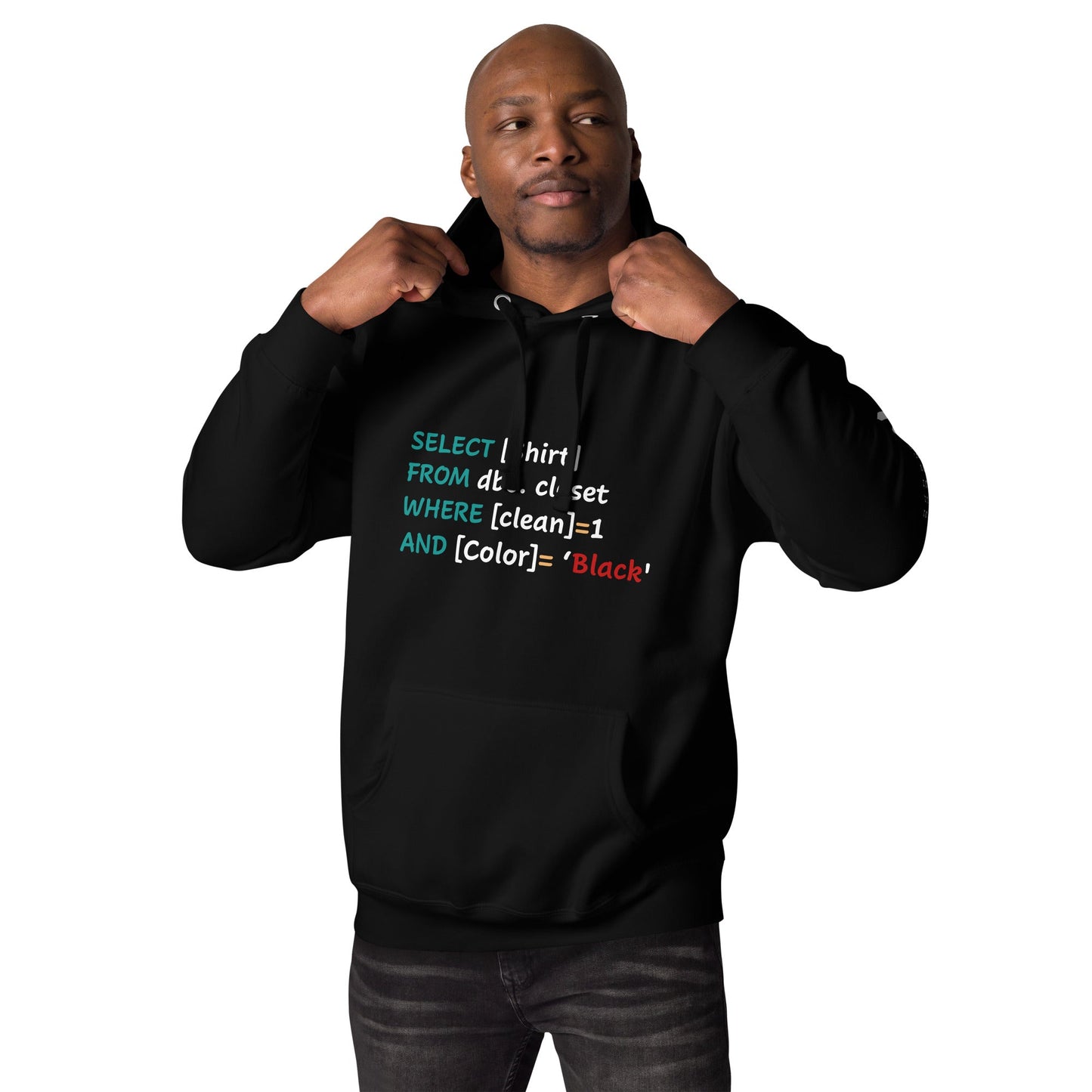 Select Shirt from dbo. closet (Mahfuz) Unisex Hoodie by DarkByteGear
