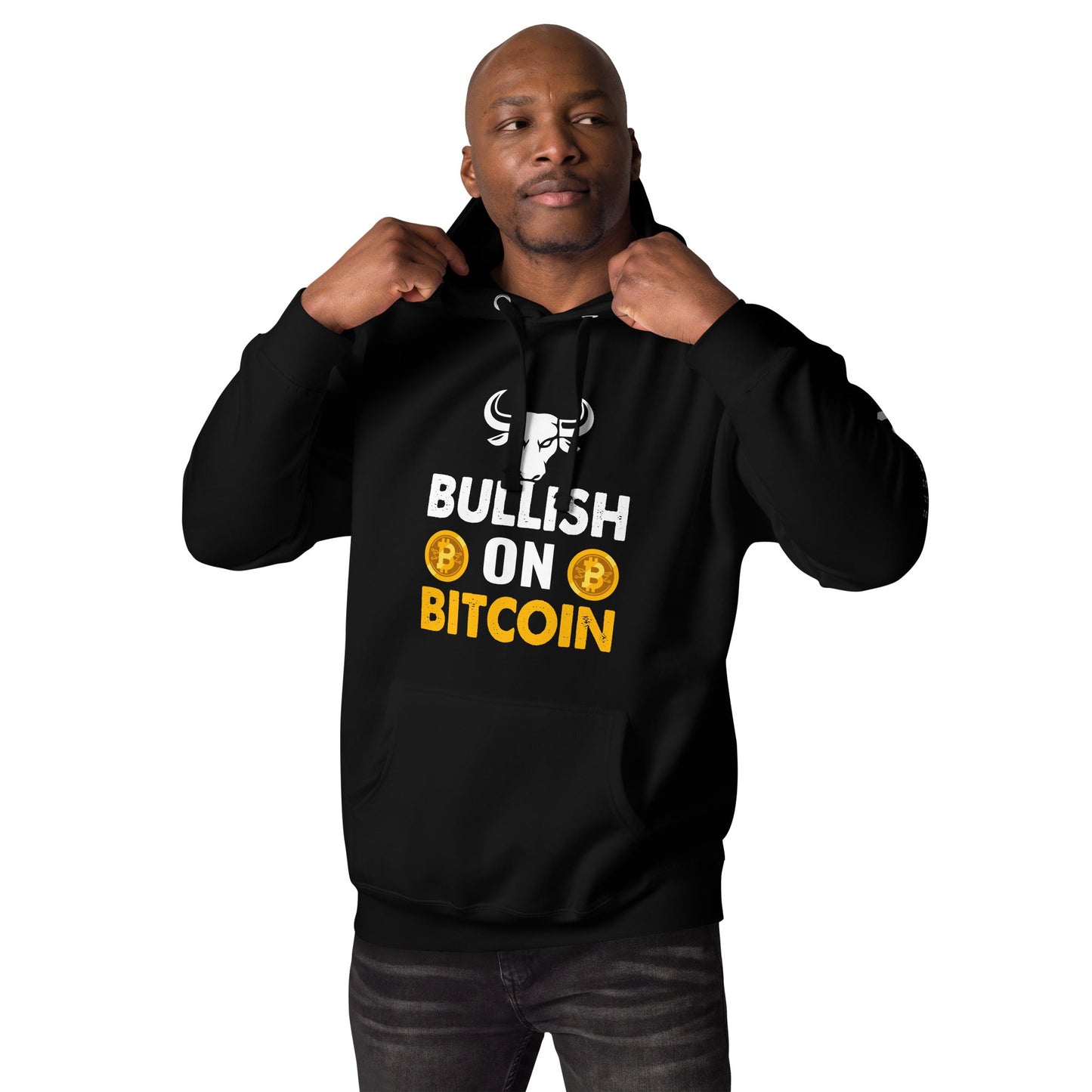 Bullish On Bitcoin - Unisex Hoodie by DarkByteGear