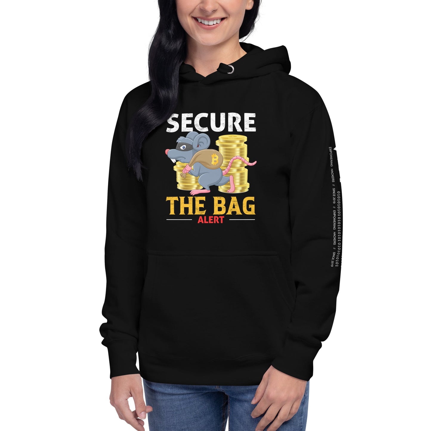 Secure the Bag Alert - Unisex Hoodie by DarkByteGear