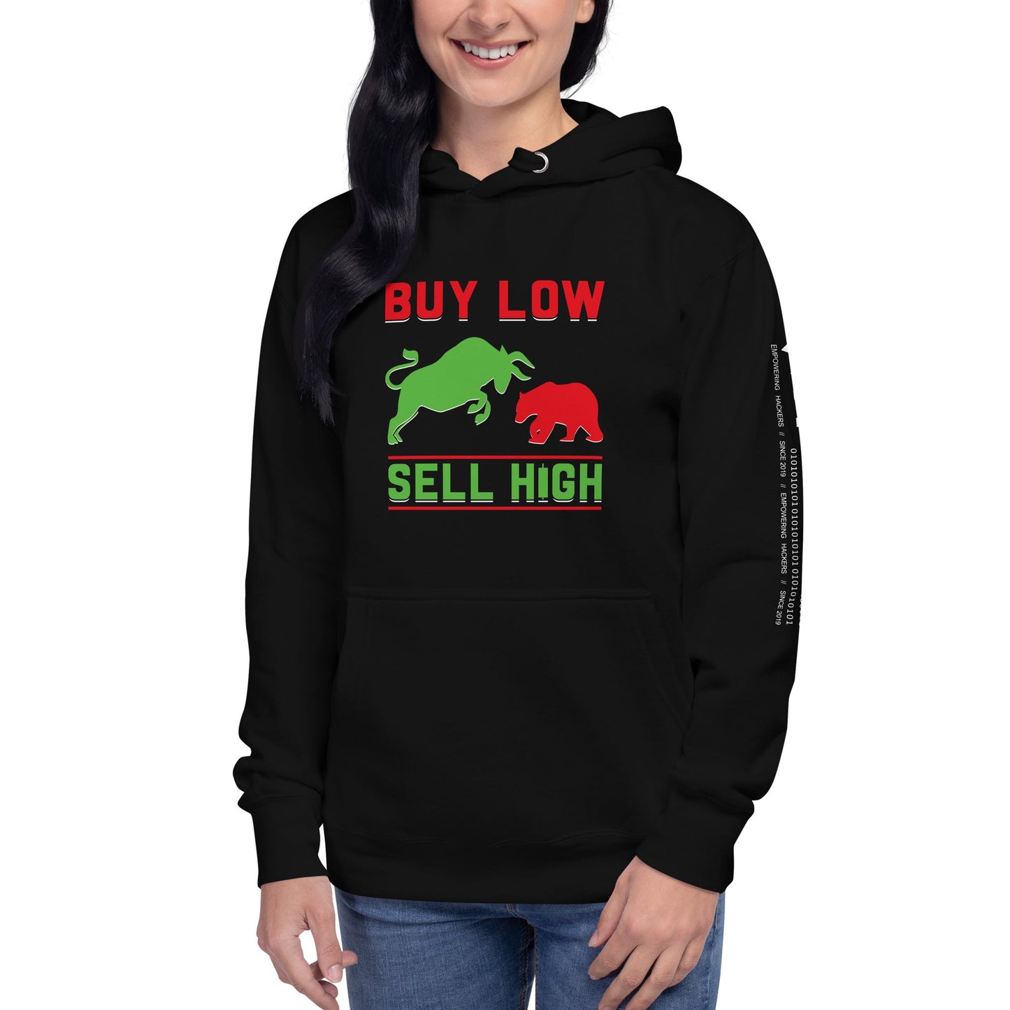 Buy low, Sell high - Unisex Hoodie by DarkByteGear