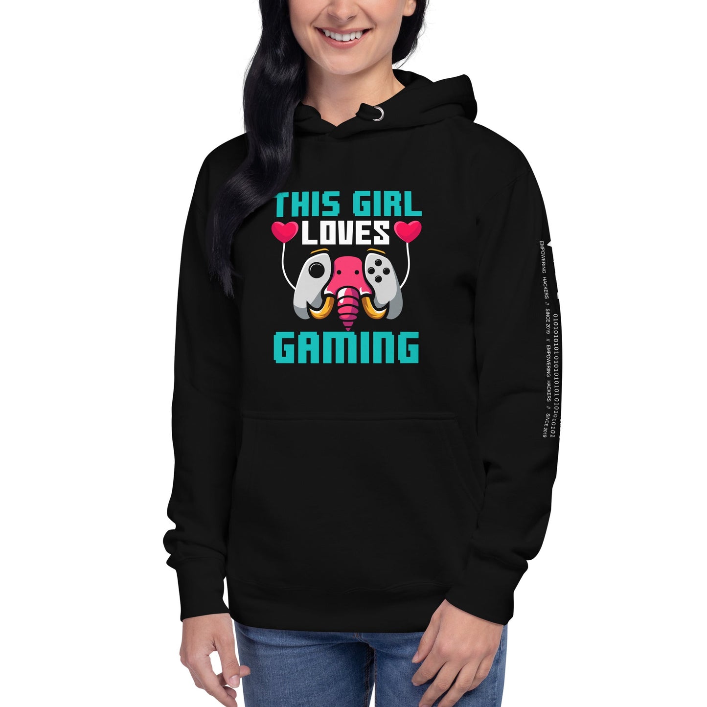 This girl Loves video games ( RiMa ) - Unisex Hoodie by DarkByteGear