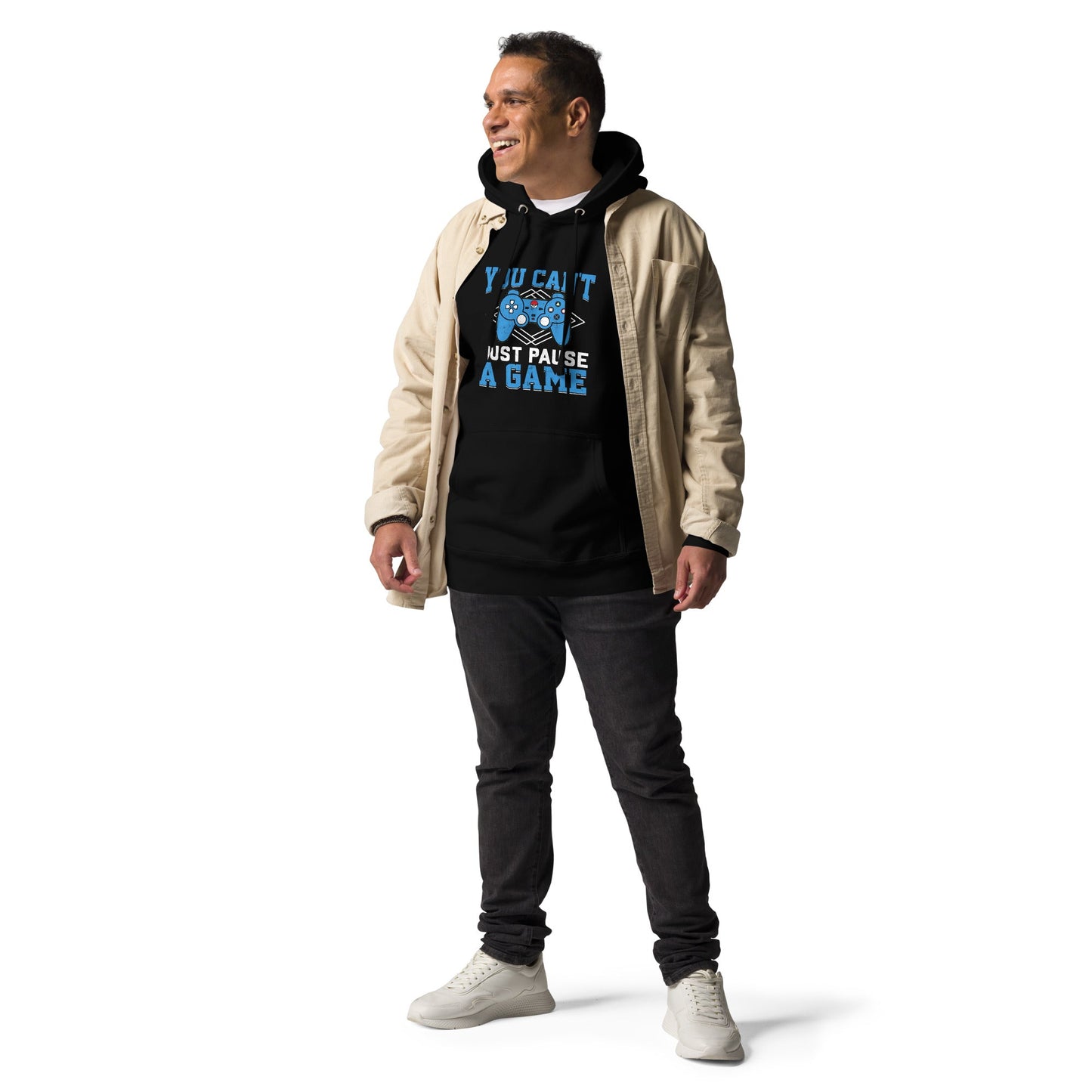 You can't just Pause a Game - Unisex Hoodie by DarkByteGear