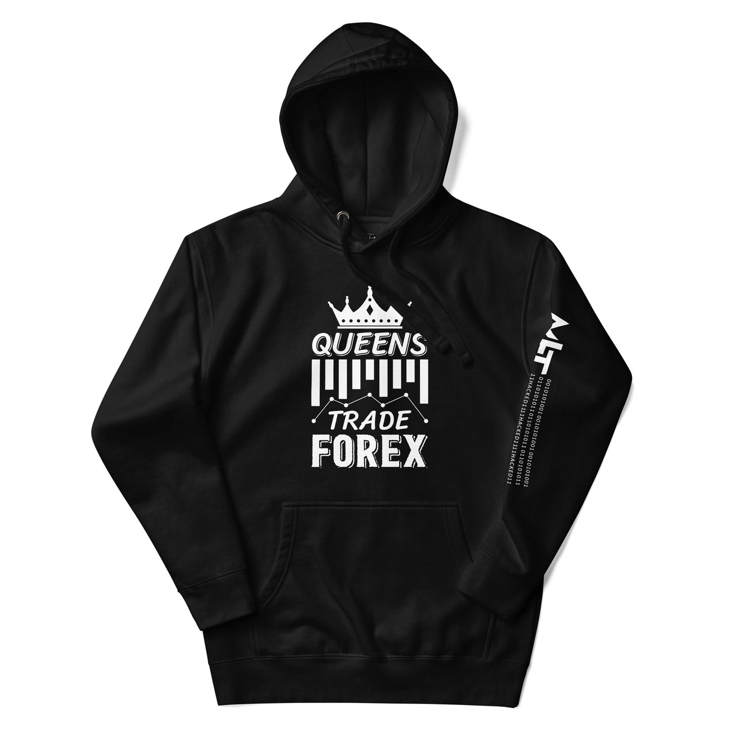 Queens Trade Forex - Unisex Hoodie by DarkByteGear