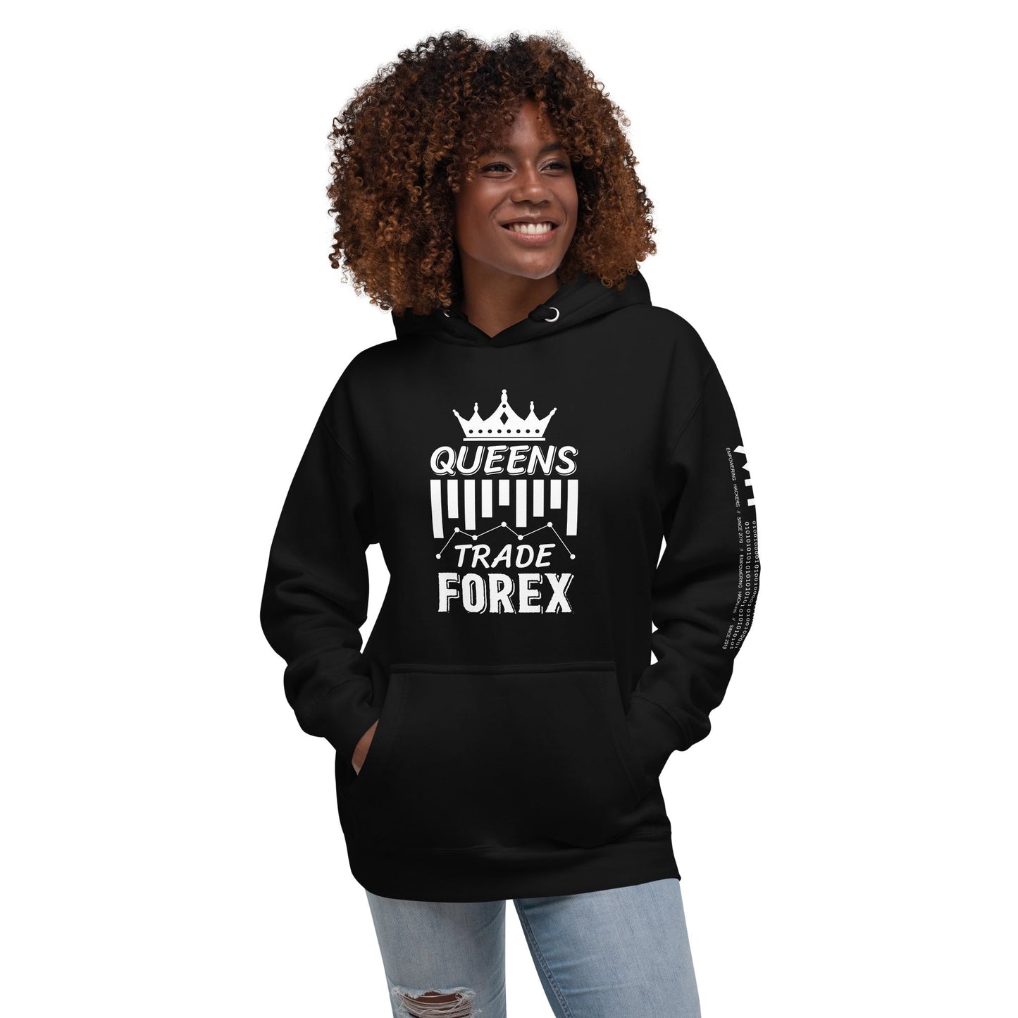 Queens Trade Forex - Unisex Hoodie by DarkByteGear