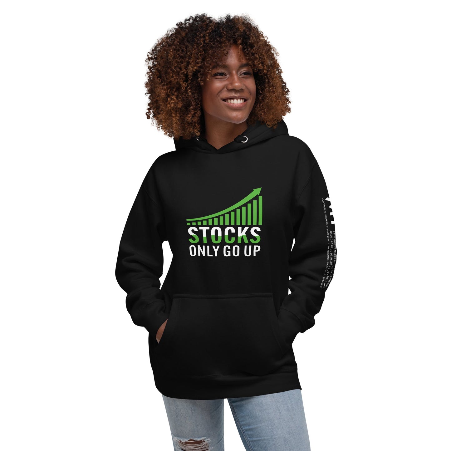 Stocks only Go up - Unisex Hoodie by DarkByteGear