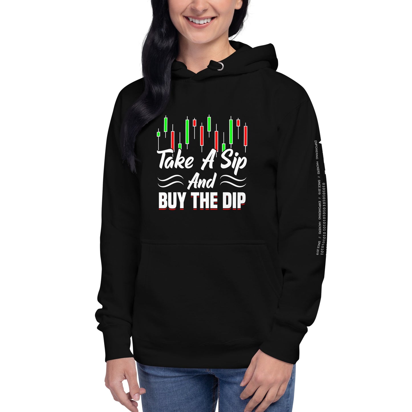 Take a Sip and Buy the Dip - Unisex Hoodie by DarkByteGear