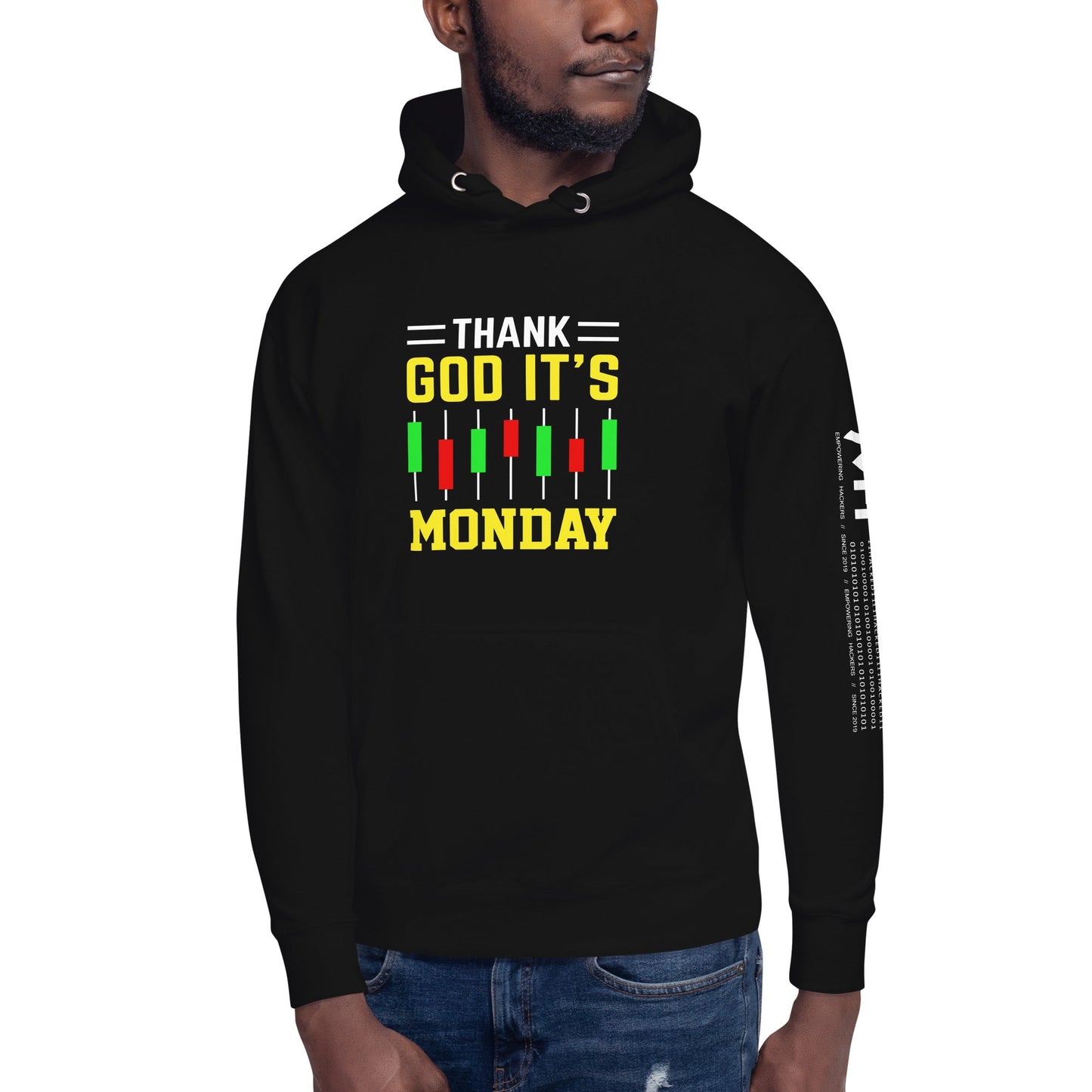 Thank God! It's Monday - Unisex Hoodie by DarkByteGear