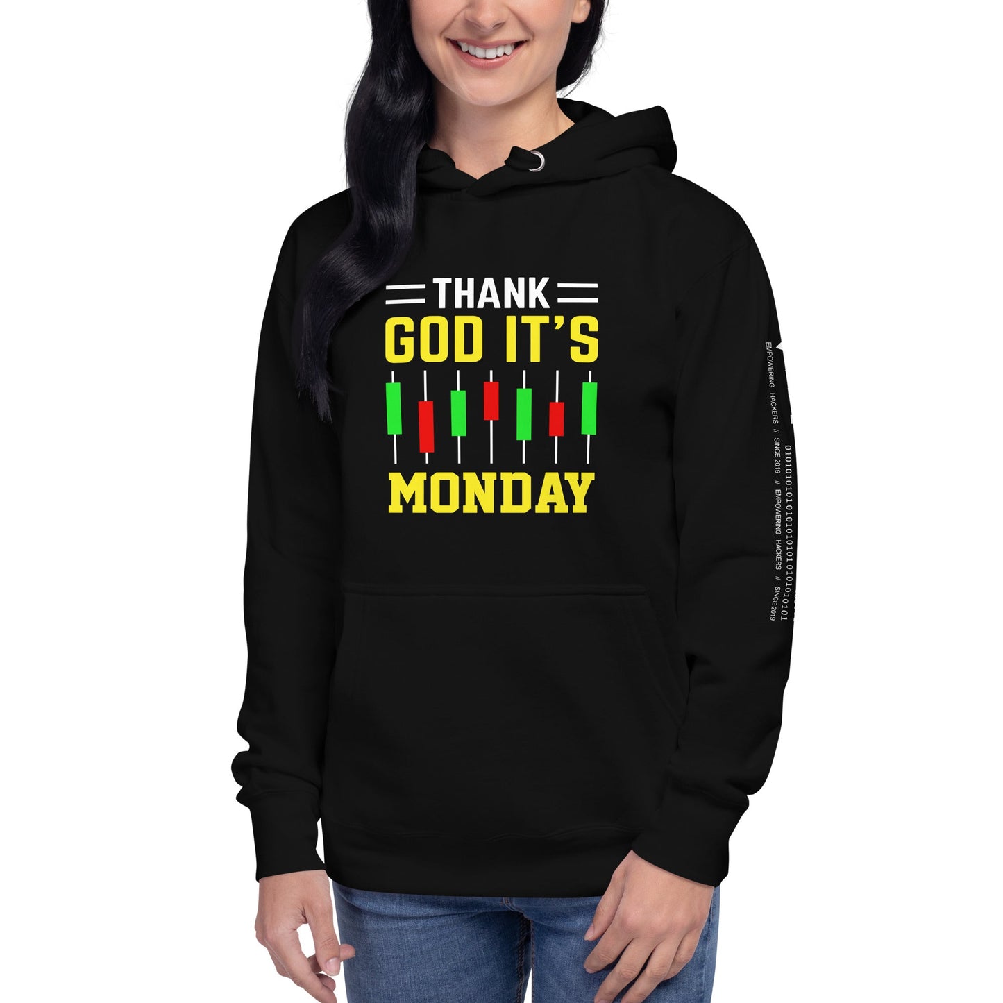 Thank God! It's Monday - Unisex Hoodie by DarkByteGear