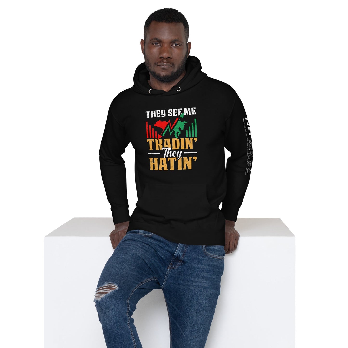 They See me Trading, they Hating - Unisex Hoodie by DarkByteGear