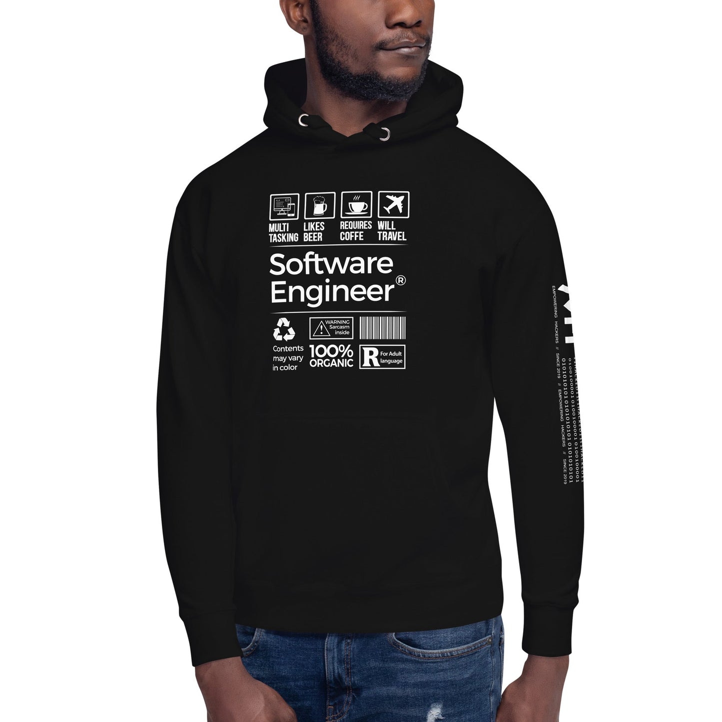 Software Engineer V2 - Unisex Hoodie by DarkByteGear