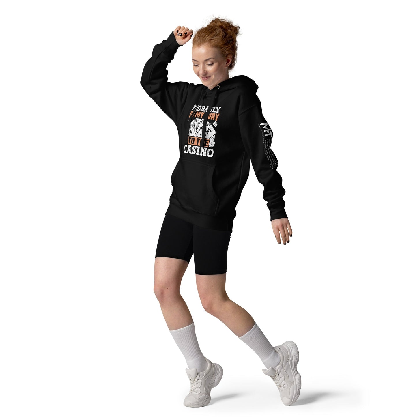 Probably, my way to the Casino - Unisex Hoodie by DarkByteGear