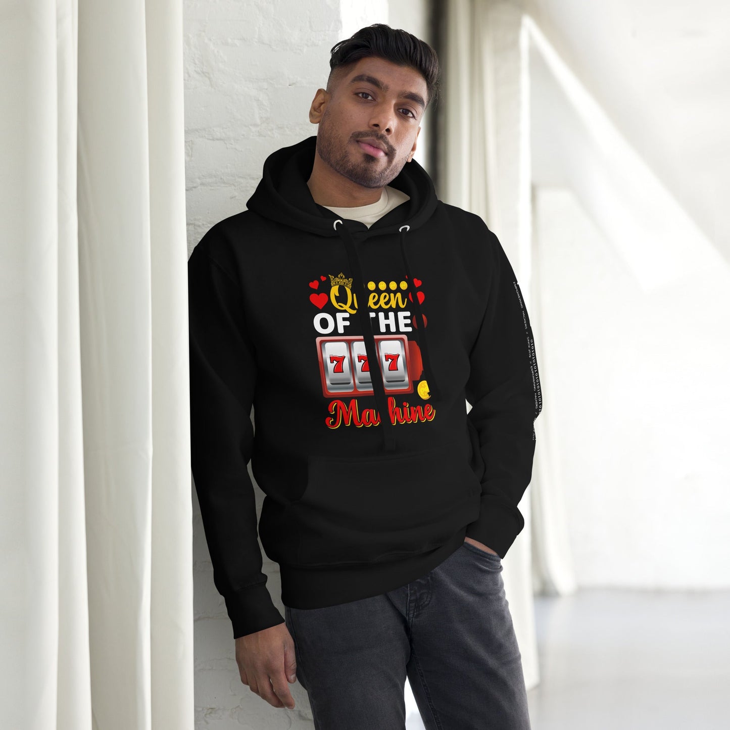 Queen of the Machine 777 - Unisex Hoodie by DarkByteGear