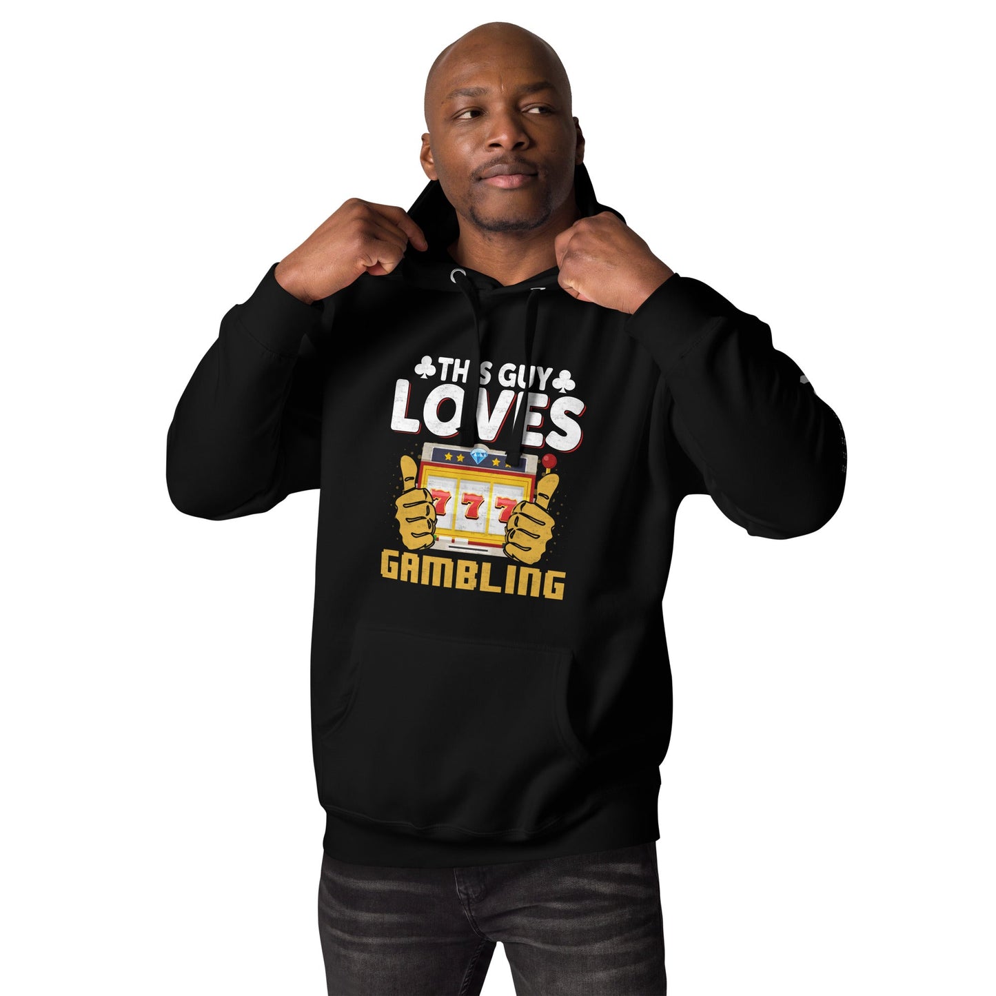 This Guy Loves Gambling - Unisex Hoodie by DarkByteGear