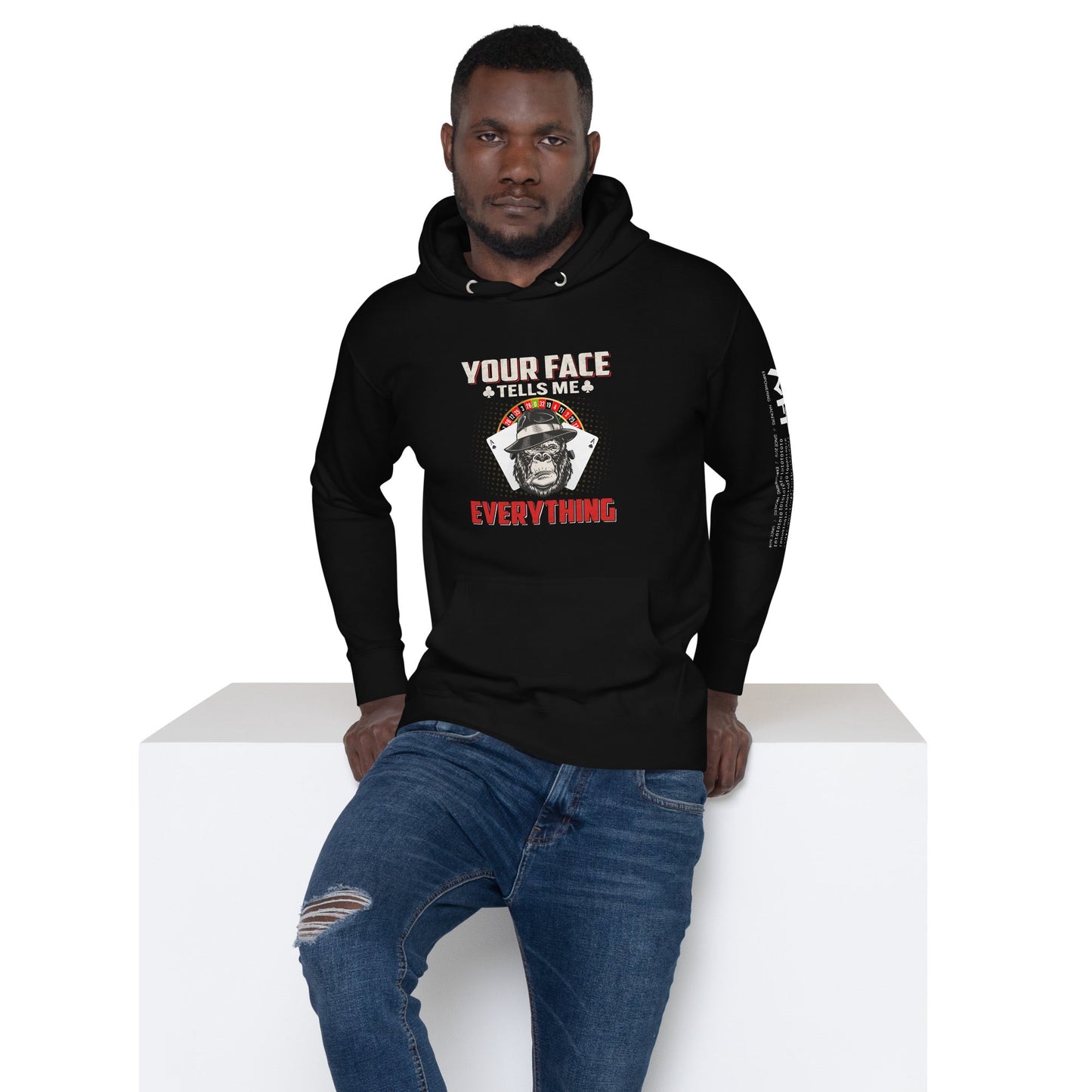Your Face Tells me Everything - Unisex Hoodie by DarkByteGear