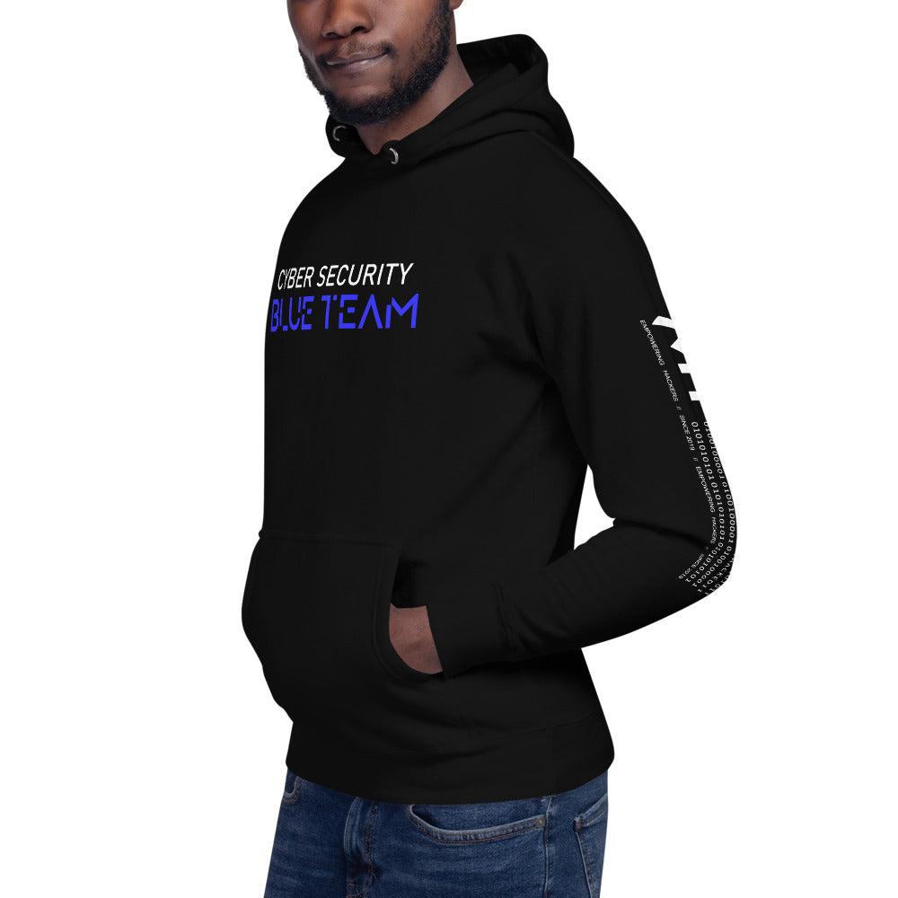 Cybersecurity Blue Team v4 - Unisex Hoodie by DarkByteGear