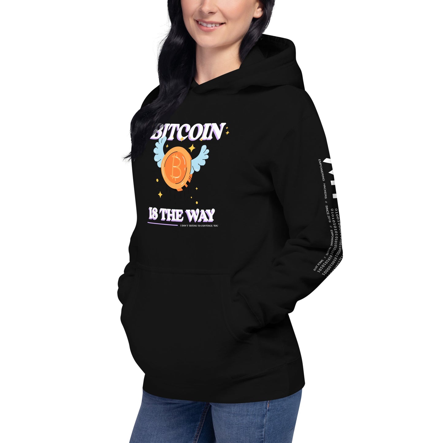 Bitcoin is the way - Unisex Hoodie by DarkByteGear