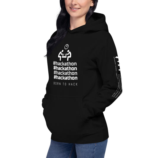 #hackathon - Unisex Hoodie by DarkByteGear