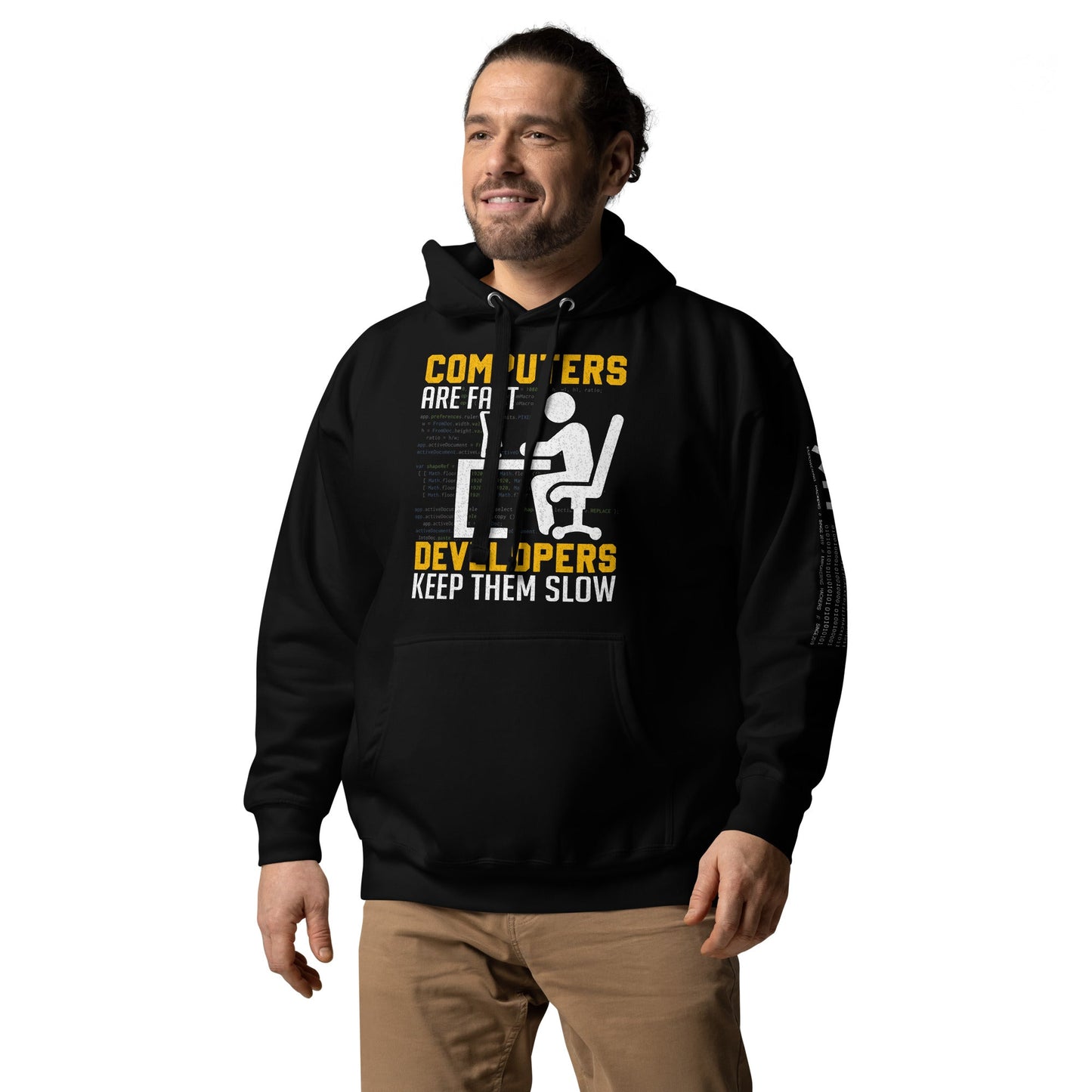 Computers are Fast, Developers make them slow - Unisex Hoodie by DarkByteGear