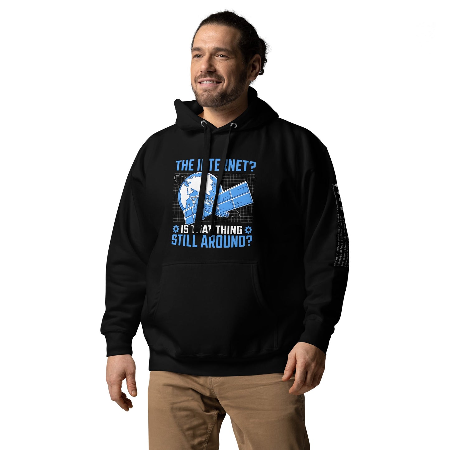 The Internet? Is that Thing Still Around? Unisex Hoodie by DarkByteGear