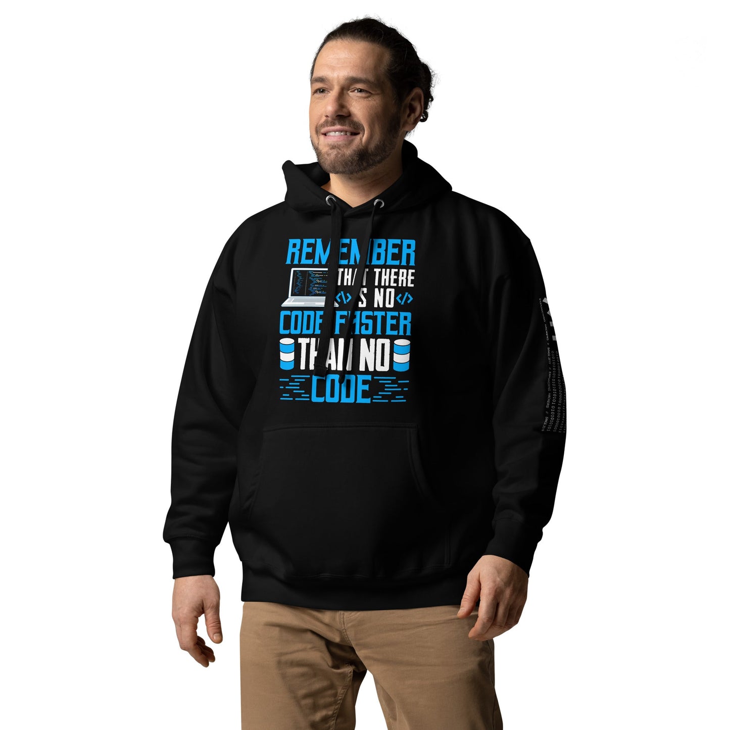 Remember! There is no code - Unisex Hoodie by DarkByteGear