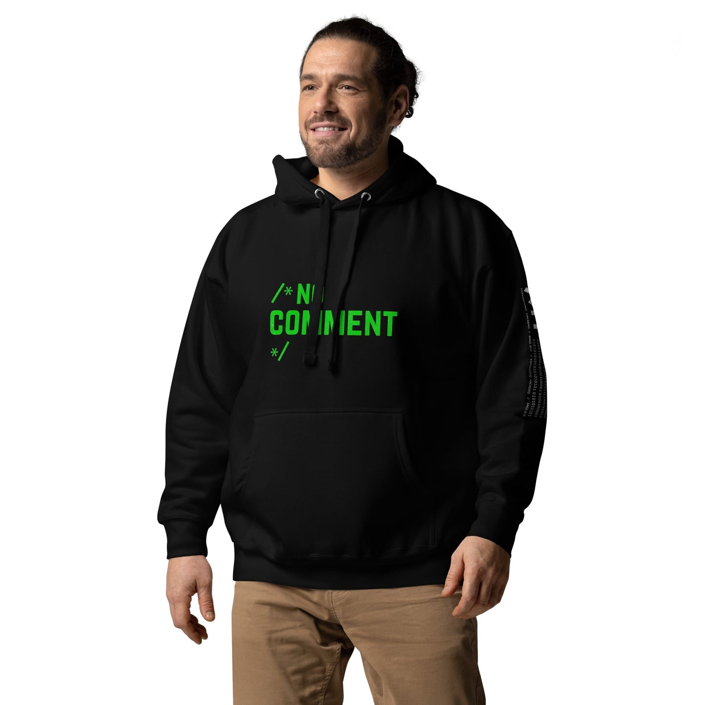 /*No Comment*/ Unisex Hoodie by DarkByteGear