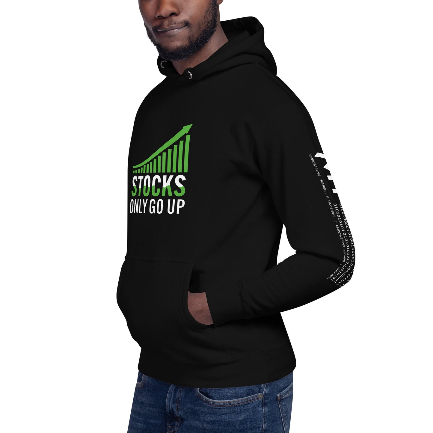 Stocks only Go up - Unisex Hoodie by DarkByteGear