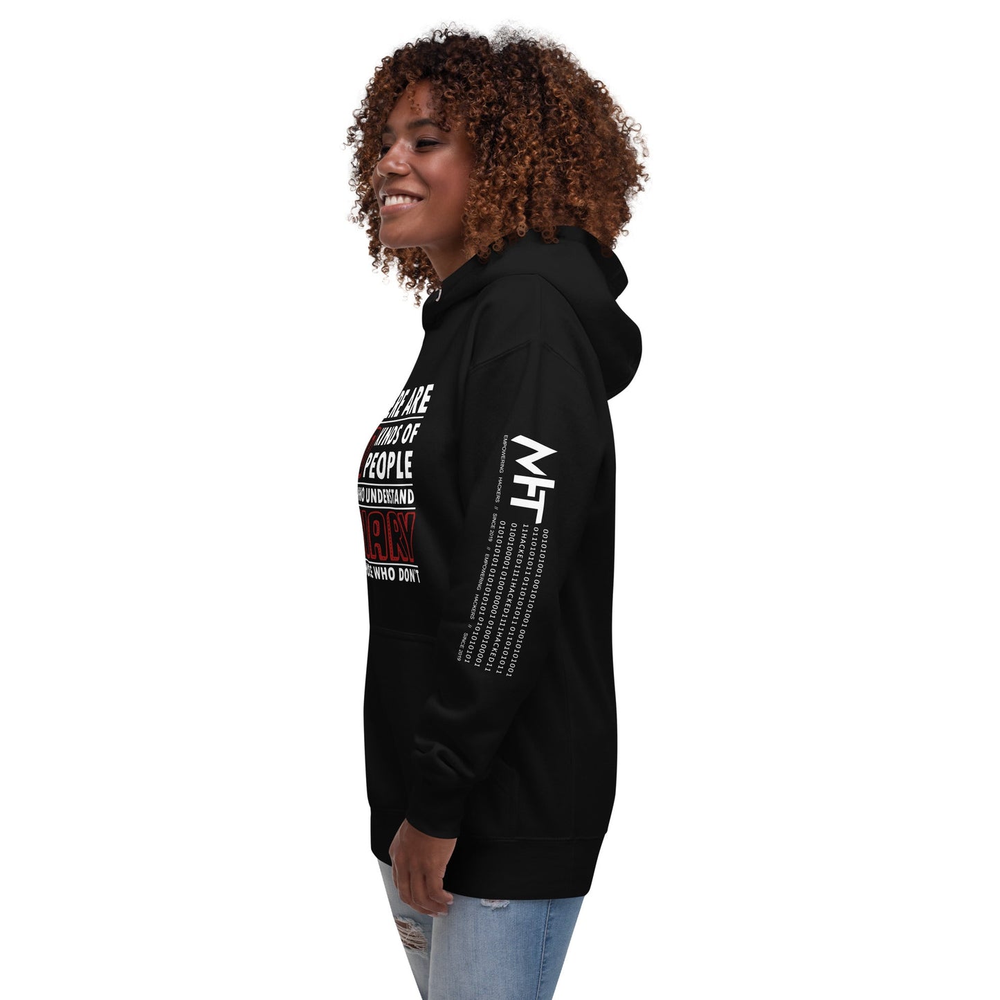 There are 10 kinds of People - Unisex Hoodie by DarkByteGear