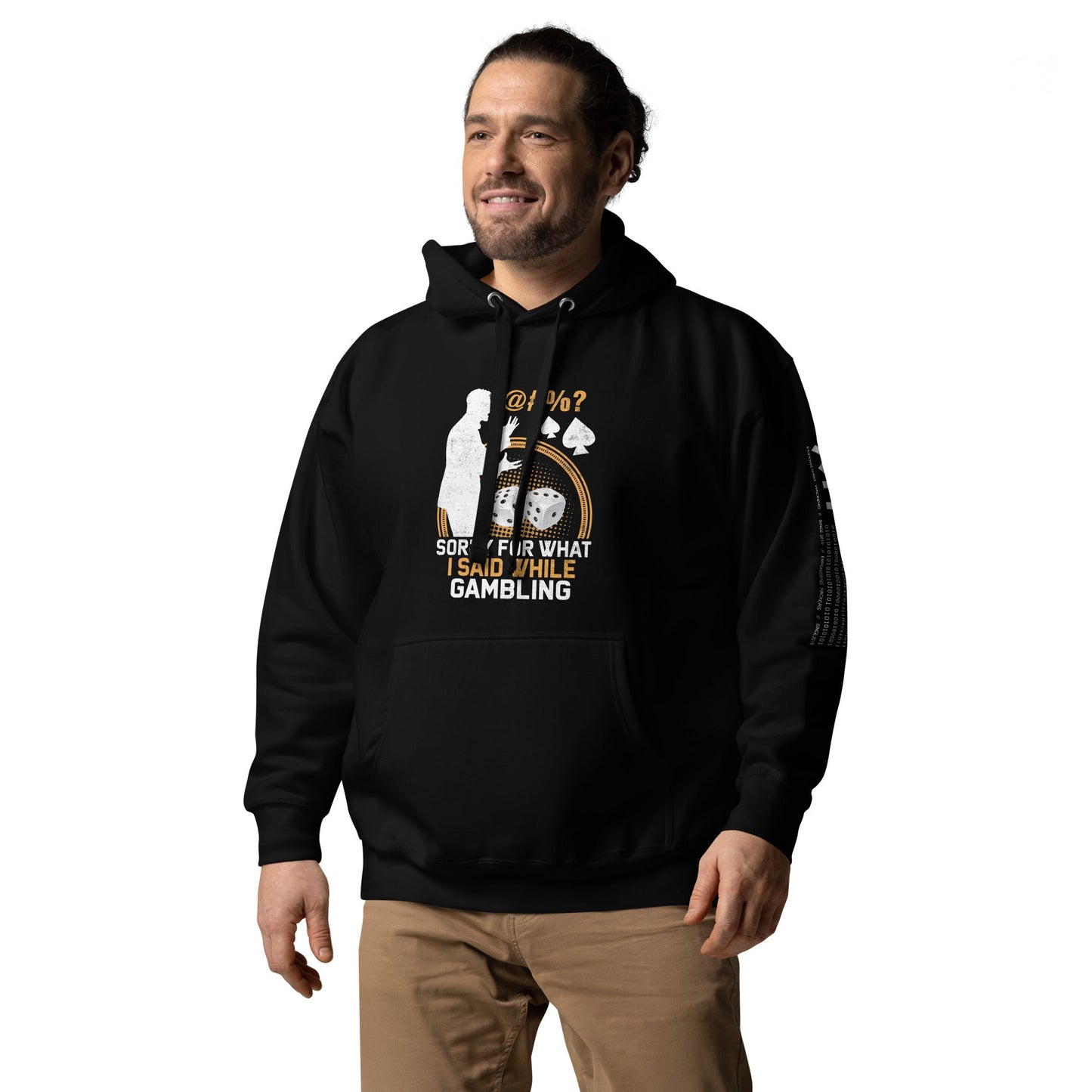 Sorry for what I Said while Gambling - Unisex Hoodie by DarkByteGear