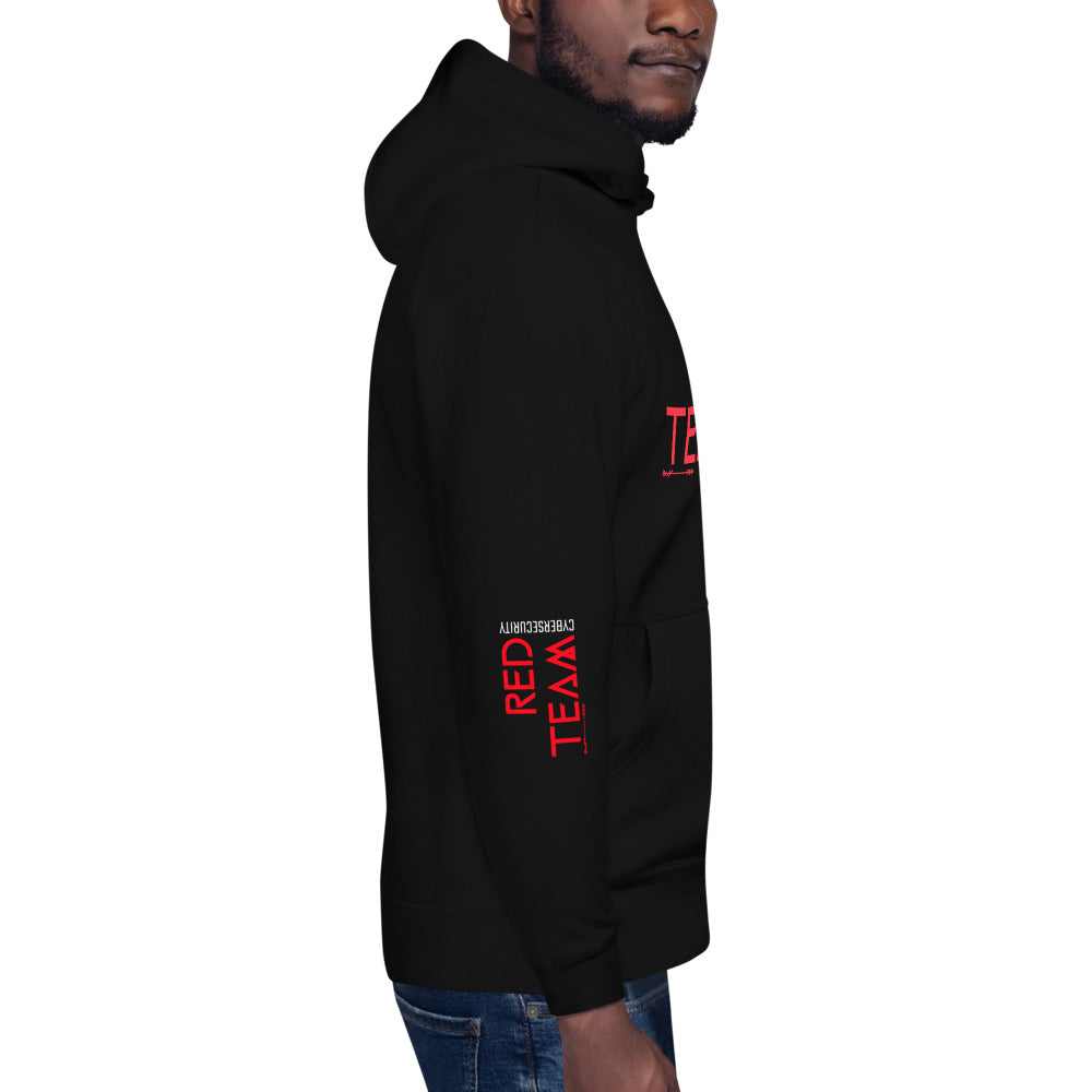 Cyber Security Red Team v4 -Unisex Hoodie by DarkByteGear