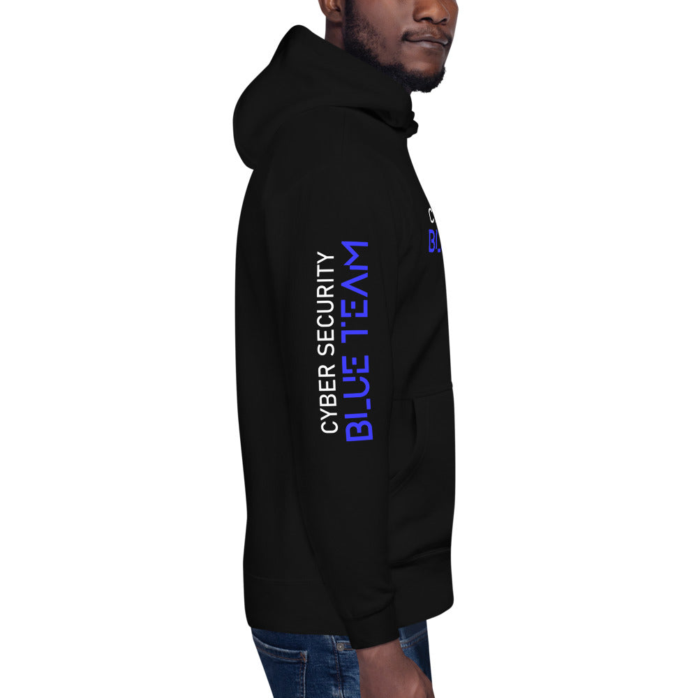 Cybersecurity Blue Team v4 - Unisex Hoodie by DarkByteGear