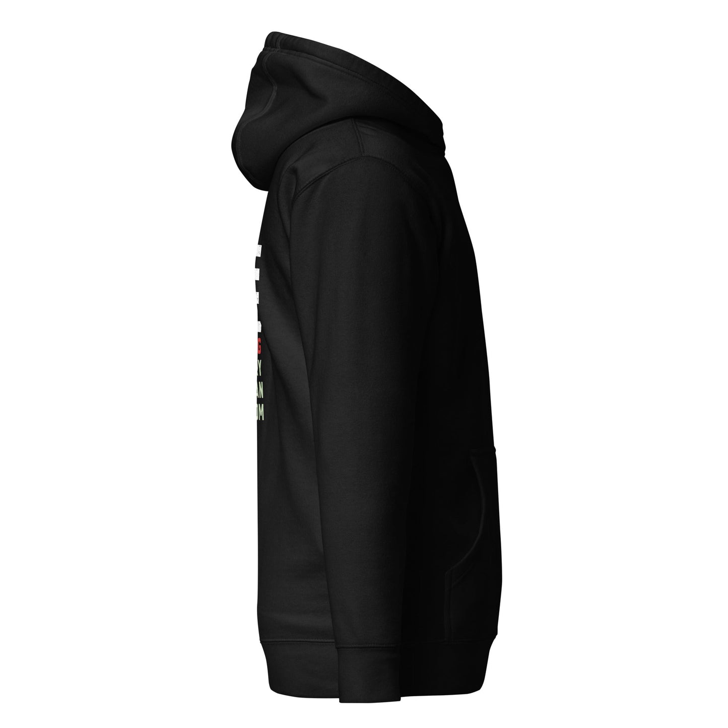 Proudly Serving as an Army Mom - Unisex Hoodie ( Back Print ) by DarkByteGear