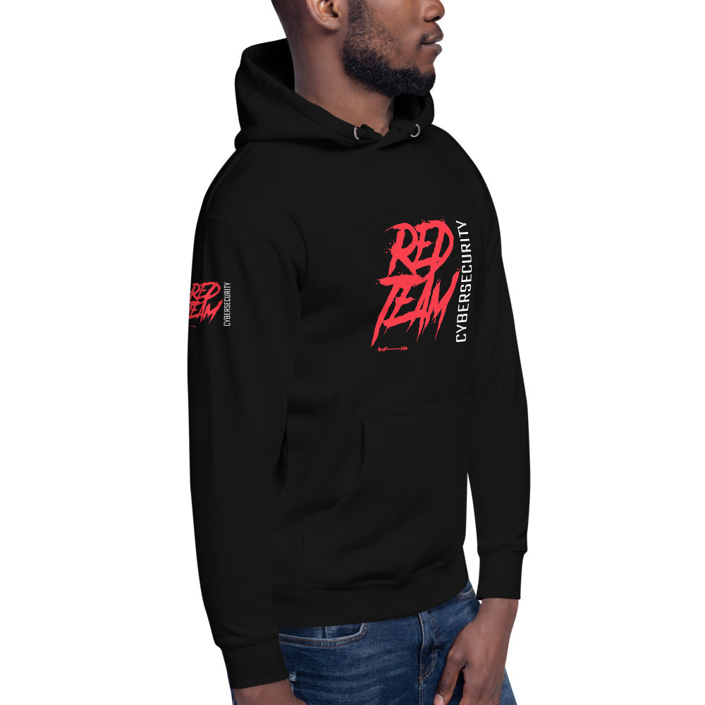 Cyber Security Red Team V10 - Unisex Hoodie by DarkByteGear