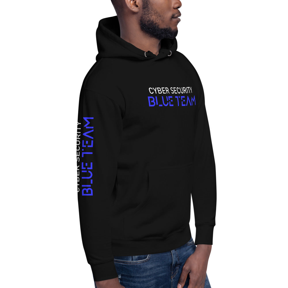 Cybersecurity Blue Team v4 - Unisex Hoodie by DarkByteGear