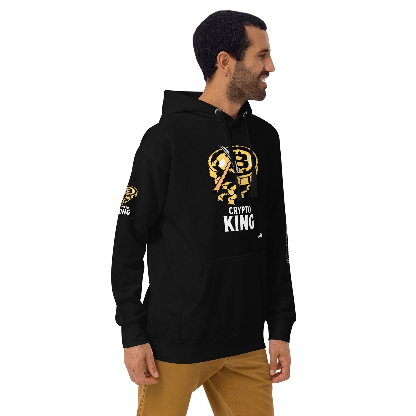 Crypto King - Unisex Hoodie by DarkByteGear