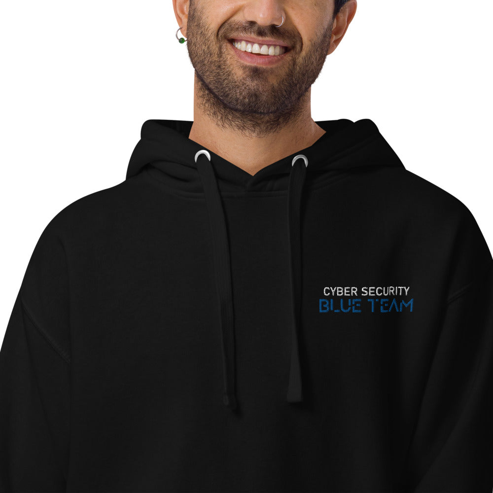 Cybersecurity Blue Team v4 - Unisex Hoodie by DarkByteGear