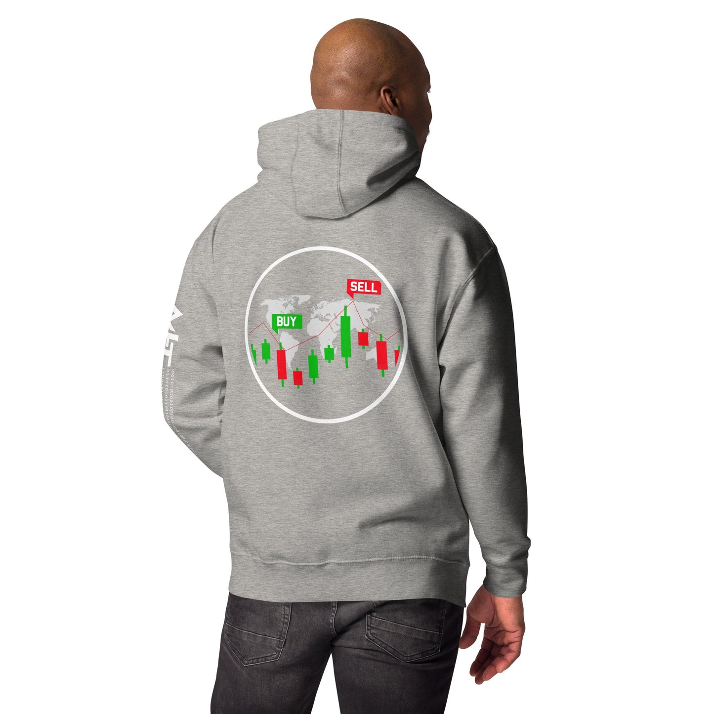 Buy Sell - Unisex Hoodie ( Back Print ) by DarkByteGear