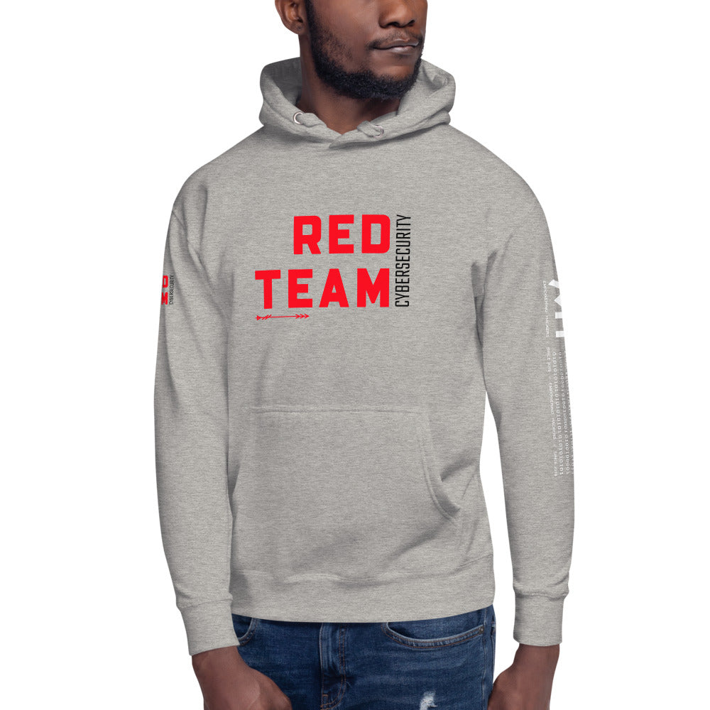 Cyber Security Red Team v7 - Unisex Hoodie by DarkByteGear