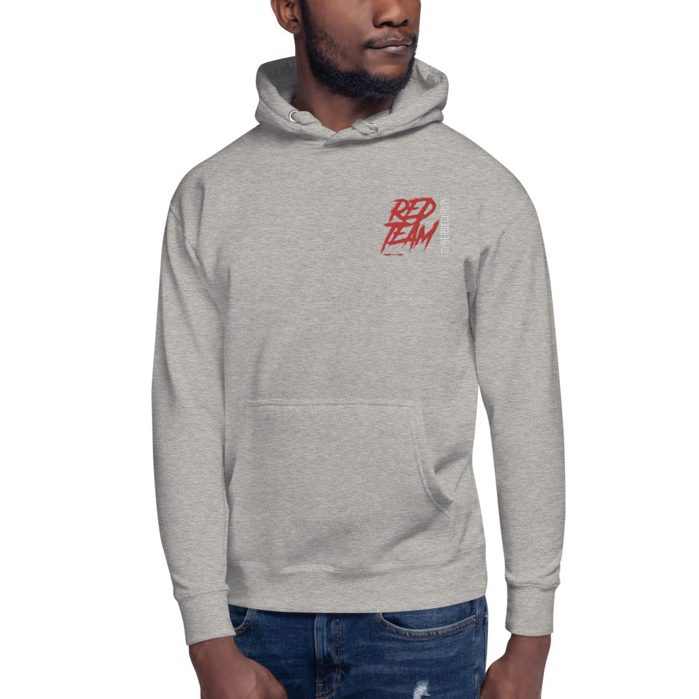 Cyber Security Red Team V10 - Unisex Hoodie (embroidered) by DarkByteGear