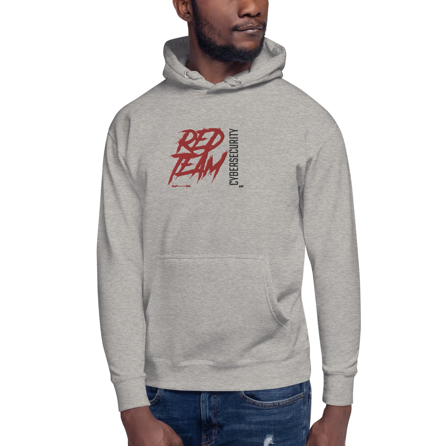 Cyber Security Red Team V10 - Unisex Hoodie (embroidered) by DarkByteGear